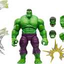 Marvel Legends Maximum Series Hulk, Deluxe Hulk Comics Collectible 6-Inch Scale Action Figure with Incredible Articulation and Smashing Accessories