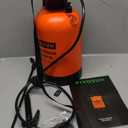 VIVOSUN 1.35-Gallon Pump Pressure Sprayer, Pressurized Lawn & Garden Water Spray Bottle with Adjustable Shoulder Strap, for Spraying Plants, Garden Watering and Household Cleaning (Orange)