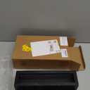 Nekon Mail and Key Holder for Wall Decorative, 11 Inch Wooden Wall Key Organizer with 5 Key Hooks, Wall Mount Storage Shelf for Entryway Hallway (Black)