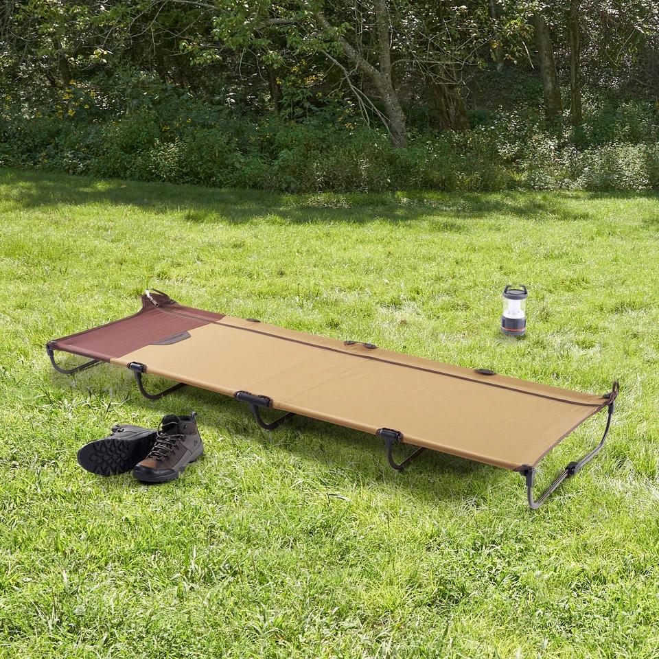 Ozark Trail Zipper Cot, Adult 75.5" X26" X 5.5" Foldable To Compact Size Durable