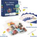 STEM Kits for Kids Crafts 6-8 8-12, Boys Gifts Toys for 6 7 8 Year Old Boy Birthday Gift Ideas, STEM Toys Crafts 6+ 7+ yr, Robotics Science Kits Activities Robot Building Age 8-10 9 10 11 12 13 14, stem projects