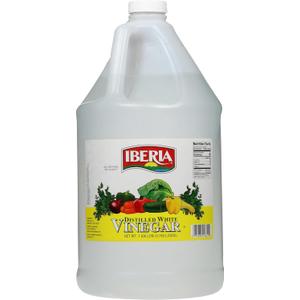 Iberia All Natural Distilled White Vinegar, 1 Gallon - 5% Acidity (128 Fl Oz (Pack of 1))
