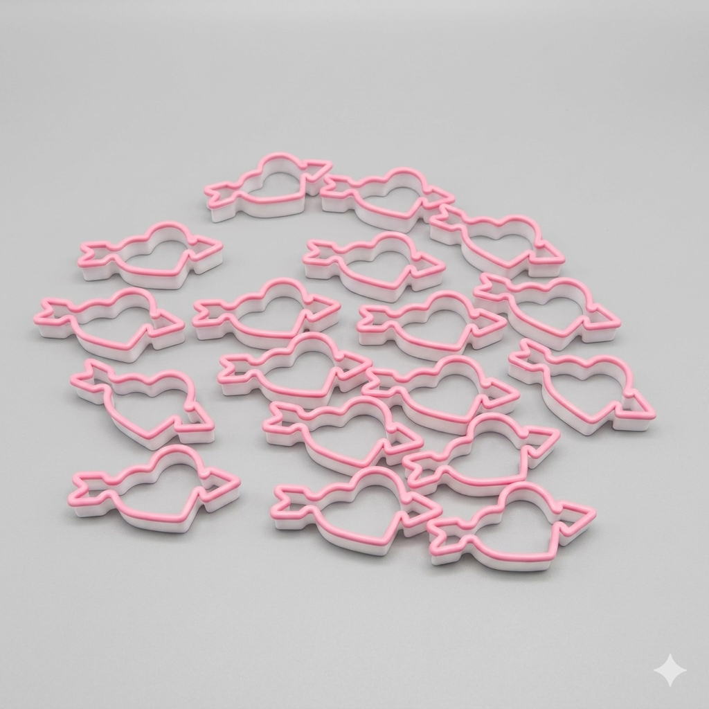 Sweet Prints Inc Heart with Arrow, 18 pcs