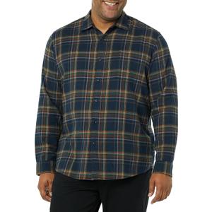 Amazon Essentials Men's Regular-Fit Long-Sleeve Flannel Shirt Medium