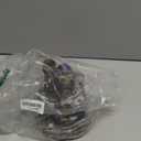 innodept12 Animated Halloween Small Village House - Moving Train and Skull Ghosts Tombstones Figurines with Pre-Lit Spooky Voice, Battery Operated, Not Including