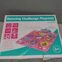 Unicorn Dance Mat, Dance Mixer Rhythm Step Play Mat, Pink Dance Pad with LED Lights, Adjustable Volume, Built-in Music, 5 Game Modes, Xmas B-Day Gifts for 3-12 Years Old Girls Toys (Multicolor)