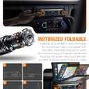 SOOEMAKA Single Din Touchscreen Radio with Wireless Carplay&Android Auto,7 inch QLED Motorized Flip Out Car Stereo Upgrade PD/QC 3.0 Type-C Fast Charging/Dual WiFi/Bluetooth 5.1/AM/FM/DSP (Flip)