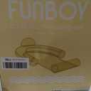 FUNBOY Clear Inflatable Mesh Pool Float 2-in-1 Pool Chair Float & Mesh Water Hammock 53" Pool Hammock Float for Adults Swimming Pool Accessories & Tanning Pool Lounger Float for Pool Party & Summer, 32.5 Inches X 53 Inches