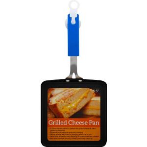 Items 4 U!, Grilled Cheese Non-Stick Pan, 5.5 Inches, Square, 1-Pack