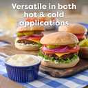 Hellmann's Light Mayonnaise Stick Packets Easy Open, Condiment for Sandwiches, Salads, Mayo Made with 100% Cage Free Eggs, Gluten Free, 0.38 oz, Pack of 210 (EXP 07/19/26)