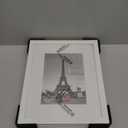 8x10 Picture Frame White 3 Pcs set can Display 5x7 Picture with Mat or 8x10 Without Mat on the Wall