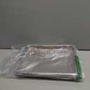 Baking Sheet Pans,2 Pack Nonstick Baking Pans Cookie Sheet Brownie Pan,Bread & Cake Pan, Toaster Oven Tray Bakeware, Small Non stick Baking Tray, Heavy-Duty Bread Loaf Pan (11x9x1.2 Inches)