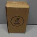 4 Inch Caster Wheels, Rubber Wheels Silent Castor- Set of 4 Heavy Duty Caster Wheels with Brake 1600Lbs, Industrial Plate Casters Wheels for Cart Furniture Workbench (4 Side Brake)