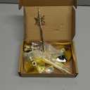 2025 European-Style Christmas Metal candlesticks with Snowflake Decorations, Romantic Wedding Photography Props, Atmospheric (Set of Gold)