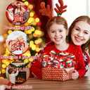 3 x 26 Letter Ornaments for Christmas Tree Decoration, Christmas Initial Ornament, Personalized Hanging Pendant Xmas Alphabet for DIY Craft Ornaments, Hanging Name Tags for Xmas Tree Decor (M)