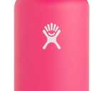Hydro Flask Water Bottle - Wide Mouth Straw Lid 2.0 - 32 oz, Watermelon
