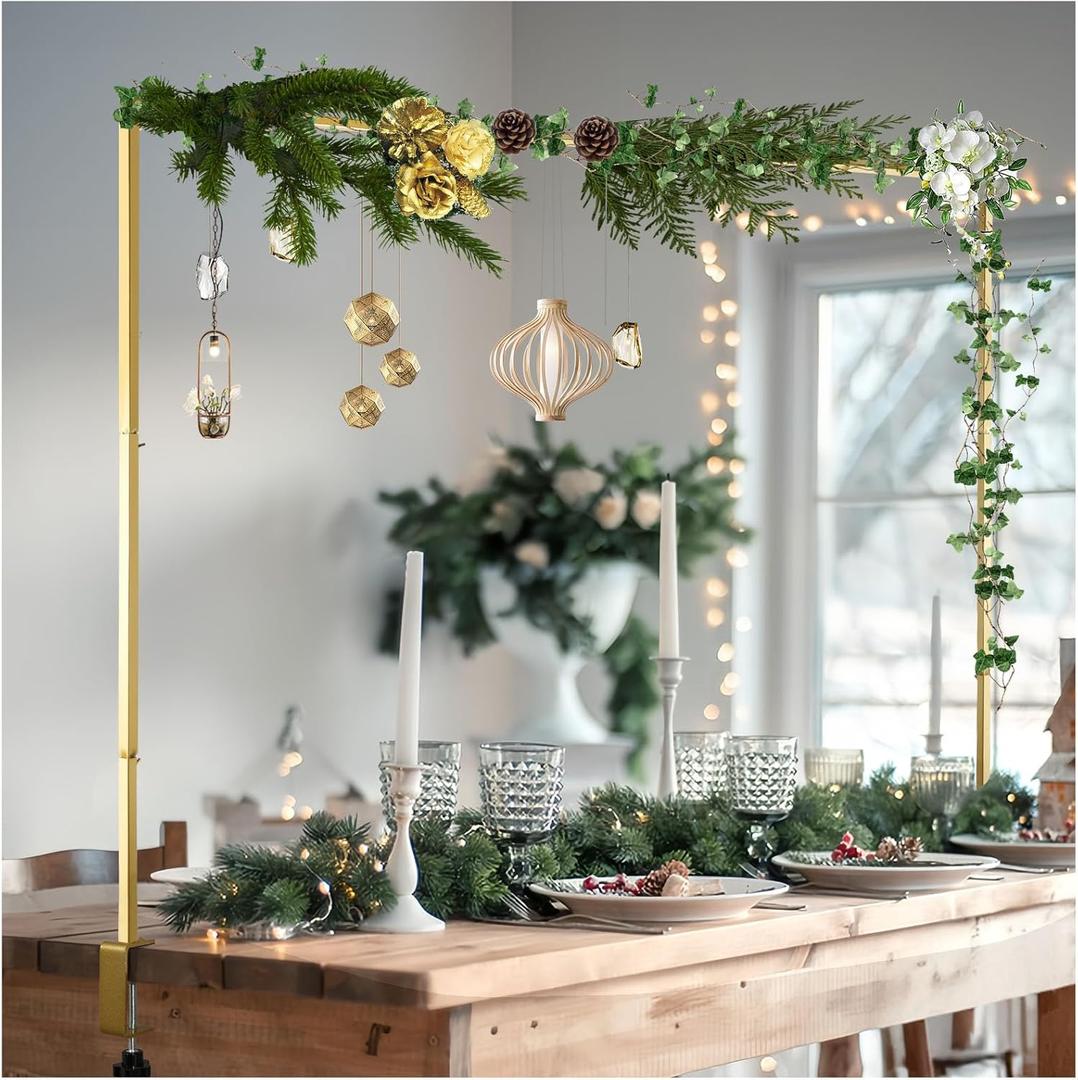 Gold Table Arch Stand 14.5