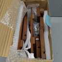 G.a HOMEFAVOR Fruit Basket for Kitchen, 2-Tier Fruit Bowl for Kitchen Counter, Vegetable Storage Stand for Fruit Shop, 15 mm Thickness, Brown