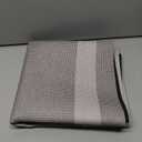 Non Slip Long Bath Mat Bathroom Runner, Rubber Backing Ultra Thin Bathroom Rugs Fit Under Door Quick Dry Super Absorbent Washable Bath Rug Shower Mat for Bathtub Sink Floor, Grey 24"x48" (Light Gray)