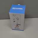 HAIZEEN 13ounce/ 380 ml Clear Glass Olive Oil Dispenser Bottle - Oil & Vinegar Cruet with Pourers and NO Funnel Needed - Olive Oil Carafe Decanter for Kitchen and BBQ (12.8 Ounces)