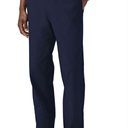 Soojun Men's Cotton Relaxed Fit Full Elastic Waist Twill Pants 42Wx28L