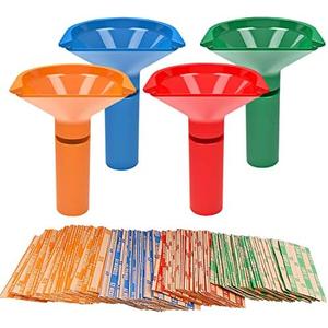 Coin Storage & Sorter Tubes 4 Color – Coded Coin Counters Tubes and Assorted Coin Wrappers