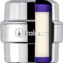 Bossa Showerhead Filter for Hard Water  Removes Toxic Chemicals, Chlorine & Heavy Metals | Mircron-level | High-Pressure, Anti-Clog | Leak-Proof Shower Filter | Easy Installation | Fits " IPS Arms (Chrome)