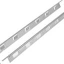 Stainless Steel Stove Gap Covers (2 Pack),Protect Gap Filler Sealing Spills in Kitchen Counter (25.6inch)