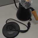 Bodum 27oz Bistro Gooseneck Electric Water Kettle, Pour Over Coffee & Tea, Stainless Steel, Matte Black (0.8 Quarts)