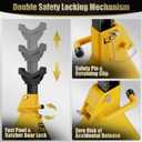 6Ton Steel Jack Stands,16-23in Adjust with Double Locking System