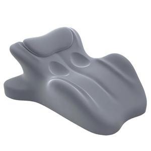 Couples Pillow, Multi-Functional Memory Foam Ergonomic Wedge Pillow for Reading & Back Support, 27° Angle Contoured Cushion for Sitting or Lounging, Ideal for Waist, Neck