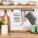 ChenCraty Nana Grandma Kitchen Towels, for Grandma Dish Tea Towels for Kitchen Decor, My Greatest Blessings Call Me Nana Decorative Hand Towels for Bathroom, 16x24 Inch