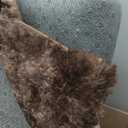 6x9 Ft Large Shag Brown Area Rug for Living Room, Tie-Dyed Ultra Soft Fluffy Furry Rugs for Bedroom Indoor Floor, Aesthetic Carpet for Kids Home Decor (Coffee)