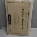 Flatware & Utensil Storage, Durable Silverware Storage Box with Padded Dividers, 5 Compartment Flatware Storage Case, Silverware Case with Handles, Protects and Organizes Cutlery, Cream