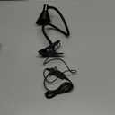 Clip on Light USB Reading Light 3 Color Modes 10 Brightness Levels Eye Care Clamp Light Flexible Gooseneck Dimmable Reading Lamp Clip on Lamp for Bed Headboard Desk Bedside Dorm (Black)