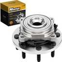 Front Wheel Hub Bearing Assembly Compatible with 2012-2013 Ram 2500 4WD, 2012-2013 Ram 3500 4WD 8 Lug with ABS 515148