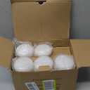 flamecan 23 Pack Floating Candles, 3 White Unscented Dripless Wax Burning Candles, for Cylinder Vases, Weddings, Party and Holiday