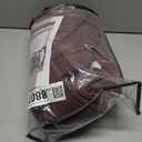 Chestnut Brown Linen Pinch Pleated Curtains 120 Inches Long for Living Room Pleated Drapes Back Tab Thick Linen Dark Terracotta Rust Farmhouse Country Extra Long 120 Inch Curtain for Dining Bedroom