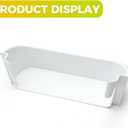 240334201 Refrigerator Door Shelf Bin Compatible with Frigidaire Kenmore, Replace AP2115843 891031 PS429846 FGEX26D6QF0 FFHS2611 Series FRS26H5ASBA and Kenmore 253 Fits Left Top Door Shelf