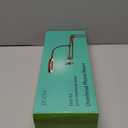 Overhead Camera Mount with Ring Light, Flexible Articulating Phone Arm Stand Compatible with iPhone, Logitech Webcam, Desk Tripod for YouTube Live Stream Cooking Nail Video Recording (Black)