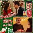 Christmas Clear Ice Cube Maker, 2.5" Stainless Steel Crystal Clear Ice Ball Maker, Ice Molds for Whiskey/Old Fashioned Cocktail/Bourbon, Whiskey Bourbon Gifts for Men, Dad, Husband (Bundle B(2 Pack)