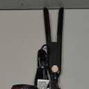 SKIMI Airflow Styler, Titanium Flat Iron Hair Straightener, Professional Curling Iron with Cooling Air Vents to Lock in Style, 5 Temps & Dual Voltage, Auto Off (Black & Rose Blush).