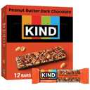 KIND Nut Bars, Peanut Butter Dark Chocolate, Healthy Snacks, Gluten Free, 8g Protein, 12 Count BB 8/5/26