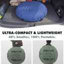Camping Tent 4 Person Instant Pop Up Waterproof | Windproof design, 2 doors for easy access, portable with carry bag, ideal for hiking/beach/travel, family-sized