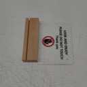 Do not touch signs look and enjoy for home office tabletop vertical wooden base (Tabletop vertical)