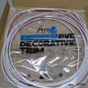 Art3d 20ft Outside Vinyl Corner Trim Peel and Stick for Tile and Wall Edges, Furniture Decoration White