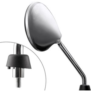 KiWAV OEM Replacement Mirror FV-025-1 compatible for PIAGGIO Liberty RST125 200 Vespa LX 50 125 150 Right Hand