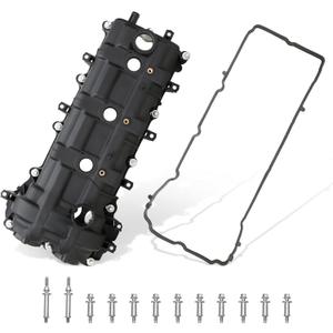 MITZONE Valve Cover Left Side compatible with 2011-2020 Dodge Chrysler Jeep RAM 3.2L 3.6L V6 Vehicles - Grand Cherokee Wrangler Journey Grand Caravan Town Country 1500 Replaces 5184069AN