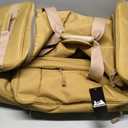 Mountain Land 120L Tactical Duffle Bag Rolling Duffle Bag with Wheels And Handle(Khaki)