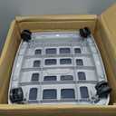 Evaporative Air Cooler, 25 Inch Swamp Cooler Air Conditioner w/Double Tanks, 7H Timer, 16ft Remote, 3 Ice Packs, 70 Oscillation, 3 Speeds & 2 Modes, 60W Portable Windowless Air Conditioner